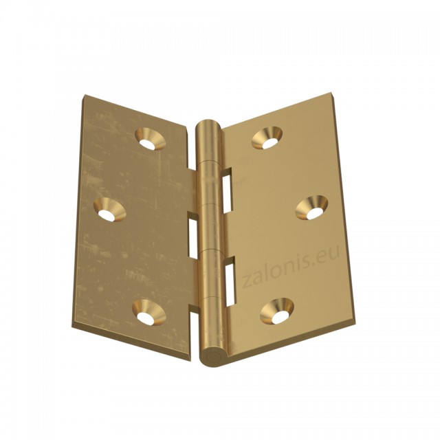 BRASS FLAT HINGE 70x55 ITALY